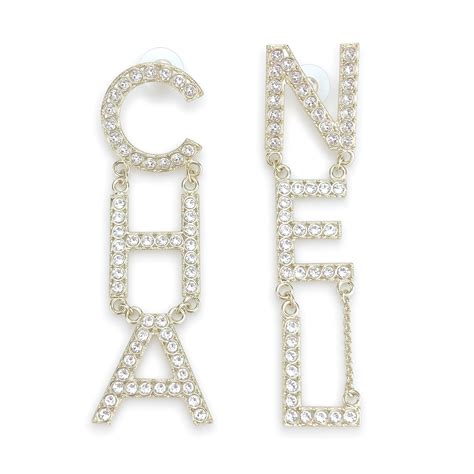 chanel earrings cost singapore|chanel earrings letters price.